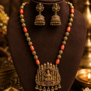 Traditional Gold Necklace Set